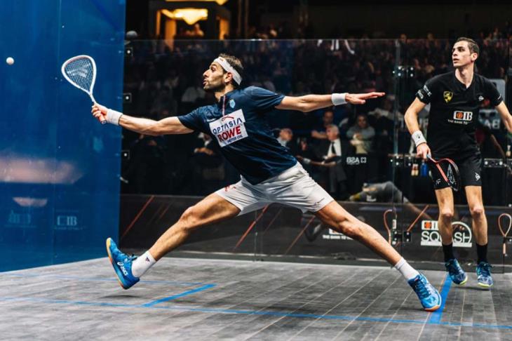 محمد الشوربجي - علي فرج - اسكواش